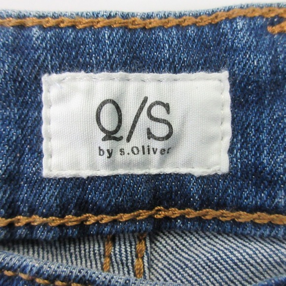 Q/S by s.Oliver Rick Slim Fit Jeans Men 34X32 Blue Denim Cotton Comfort 634 - Picture 3 of 13